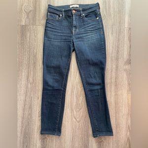 Madewell High Riser Skinny Jeans - 25” inseam (petite)